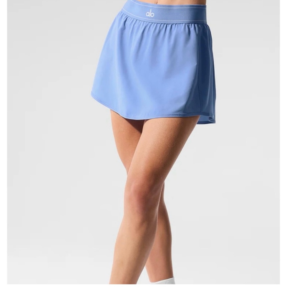 Alo Yoga Match Point Tennis Skirt - Crystal Blue